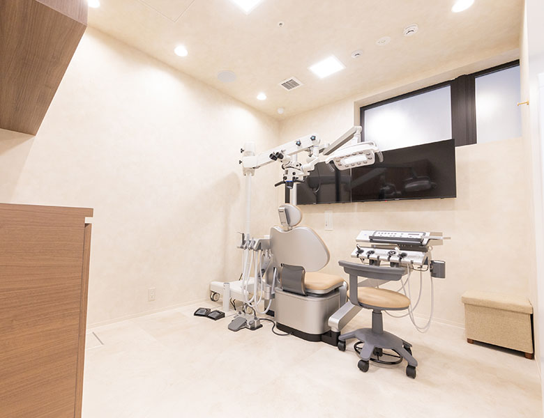  武蔵小杉ネゴ歯科矯正歯科の個室診療室