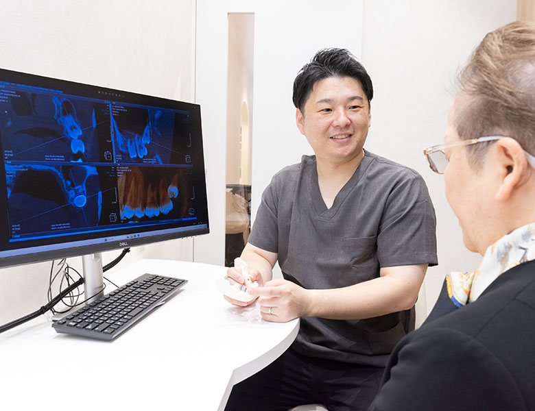 武蔵小杉の歯医者、武蔵小杉ネゴ歯科矯正歯科の丁寧で納得のカウンセリング